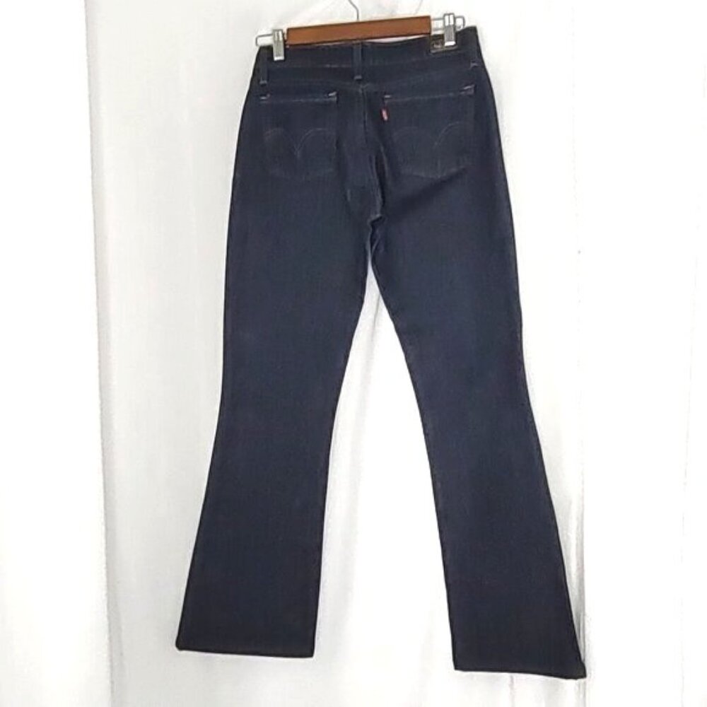 Levis 544 Boot Cut Jeans Mid-Rise Dark Wash Ultimate Lift 4 Y2K - Picture 6 of 9